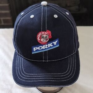 Colleague Exclusive Porky Products Baseball Hat With Velcro Backing